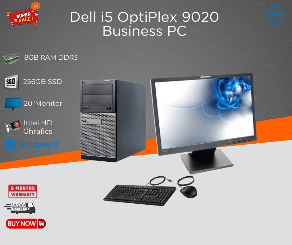 DELL i5 OPTIPLEX 9020 BUSINESS PC